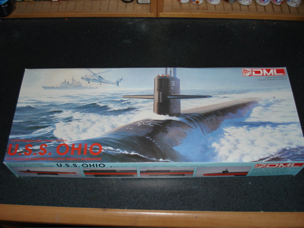 Building the Dragon 1/350 USS Ohio Ballistic Missile Submarine