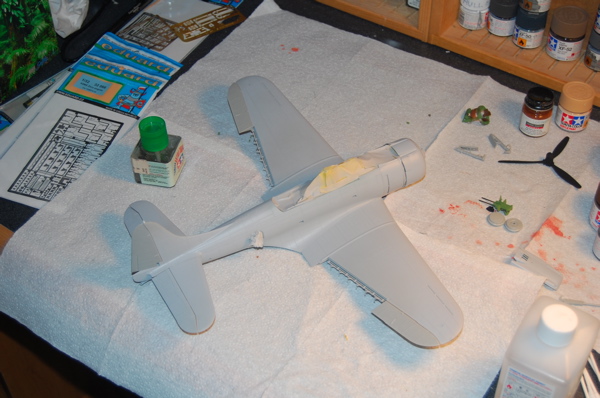Building The Trumpeter 1/32 SBD-5
