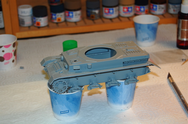 Building The Dragon 1/35 Pz.Kpfw.1V Ausf.F2(G) German WWII Tank
